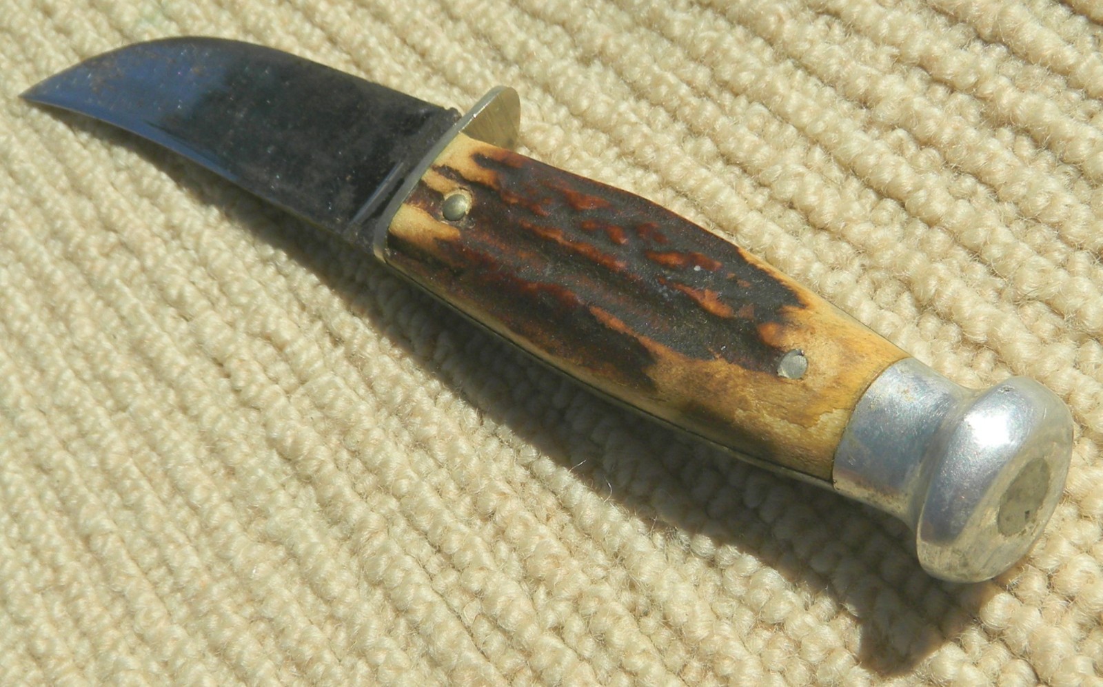 Case Fixed Blade Hunting ,Trapping , Hiking, Camping Knife with Sheath Vintage