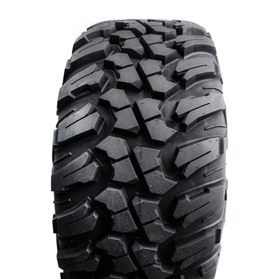 4-Tusk Terrabite Tires Radial 8 Ply UTV Tire set 2 - 27x9-14 and 2 - 27x11-14