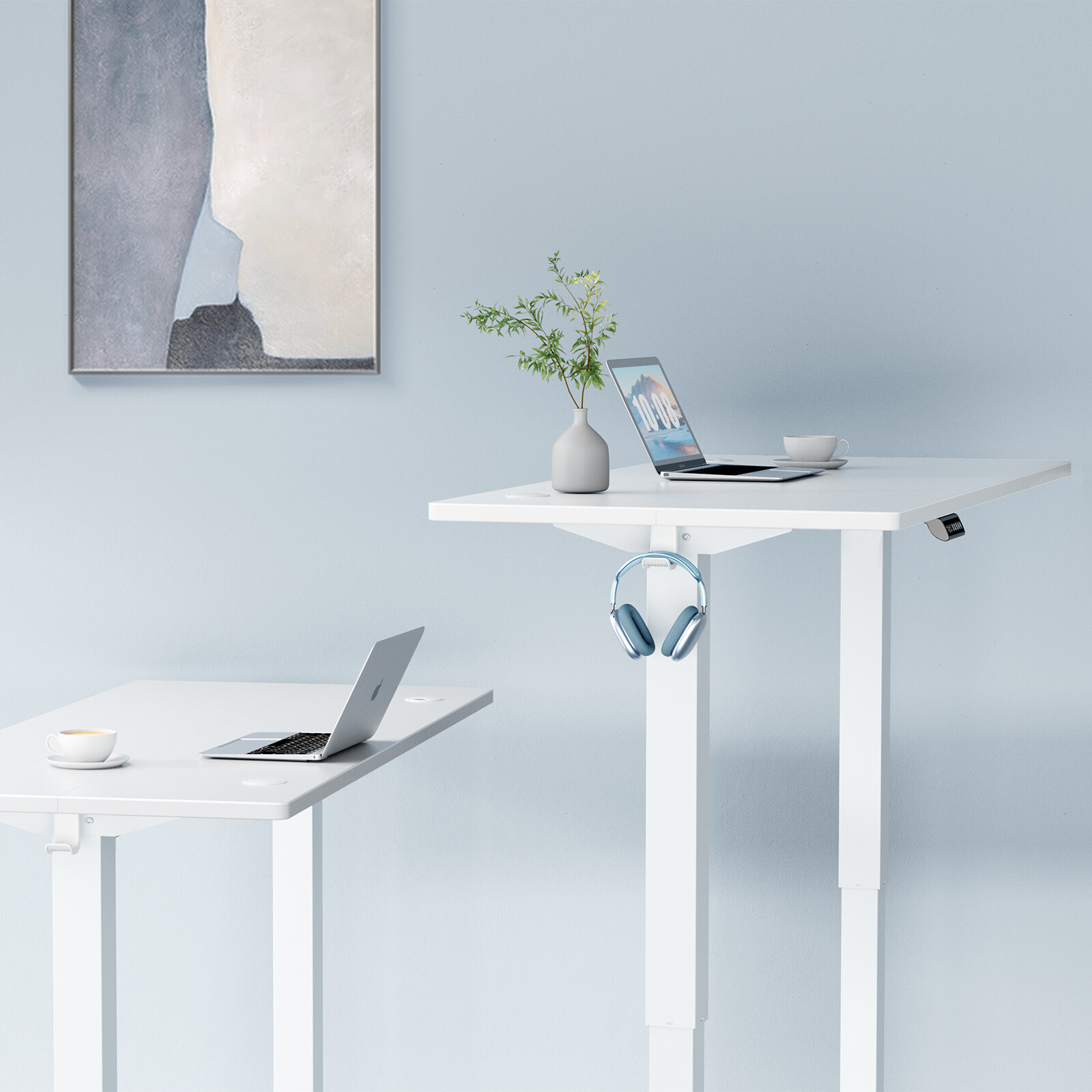 Electric Standing Desk Height Adjustable Computer Table 40/48/55/63x24in