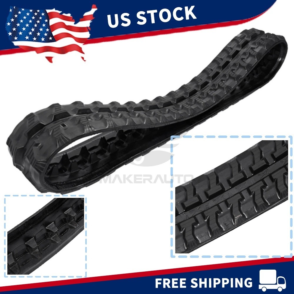 Rubber Track 180x72x37mm New for 1 Ton Mini Excavator |IN USA FOR SALE.