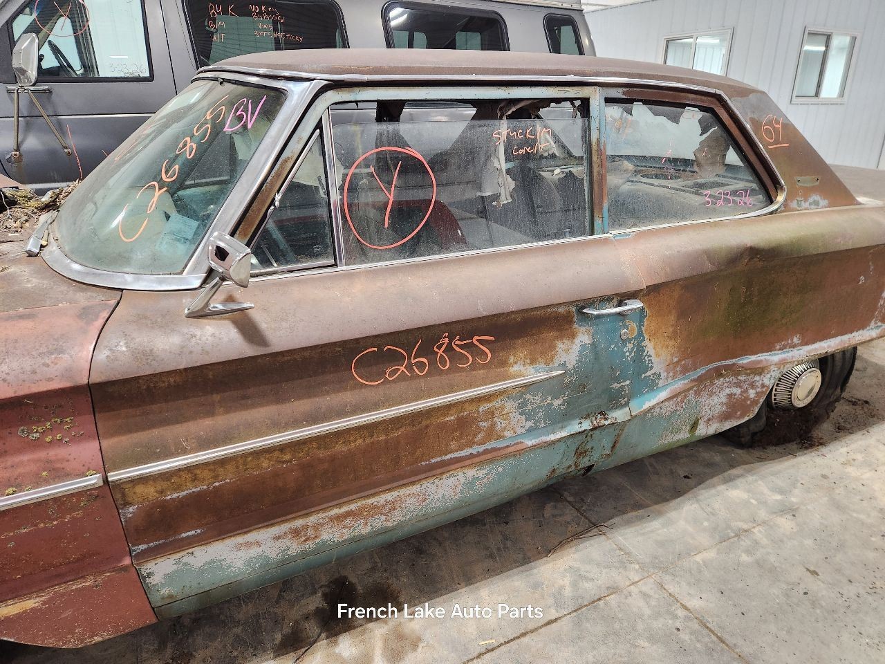 Manual Transmission 3-Speed Column Shift Style Fits 1964 FORD 1337601