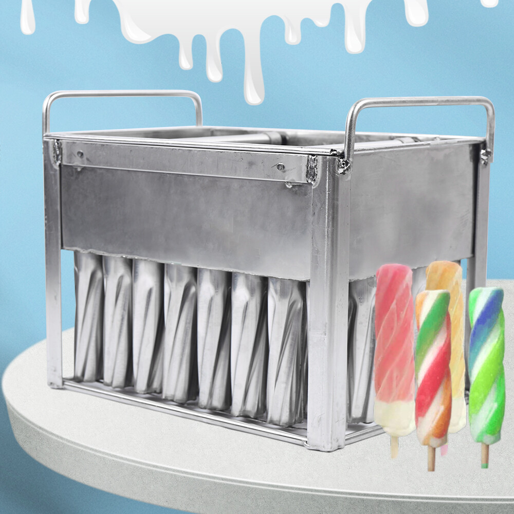 40pcs Stainless Steel Molds Ice Lolly Ice Cream Stick Holder Commercial Use USA