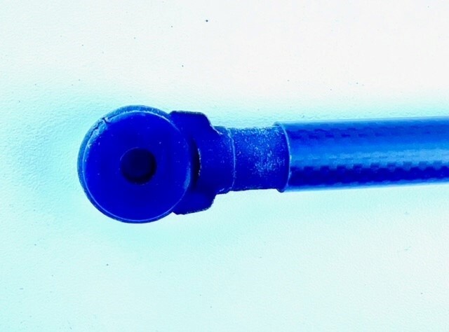 Minelab Monster Replacement Shaft Carbon Fibre with Nylon Clamps