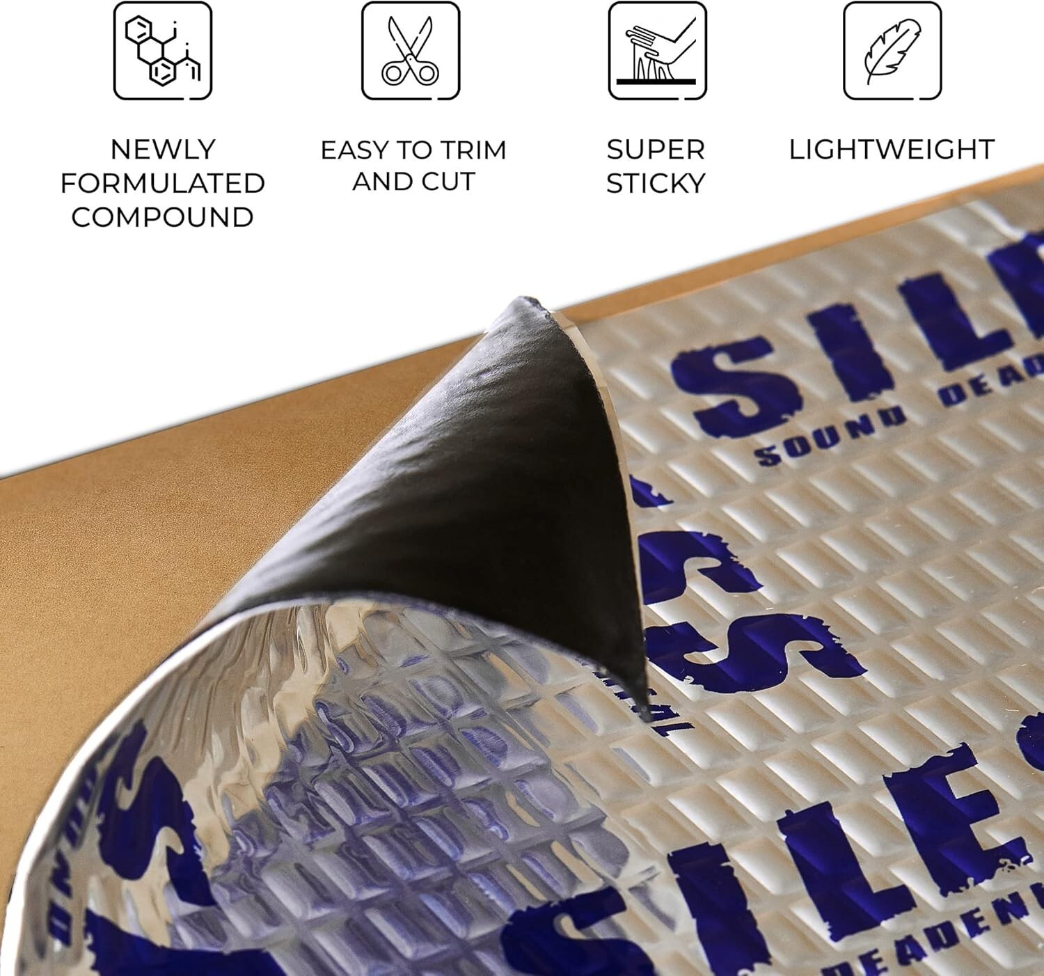 52 SqFt Car Sound Deadener Mat Proofing Thick Noise Insulation Material Dynamat