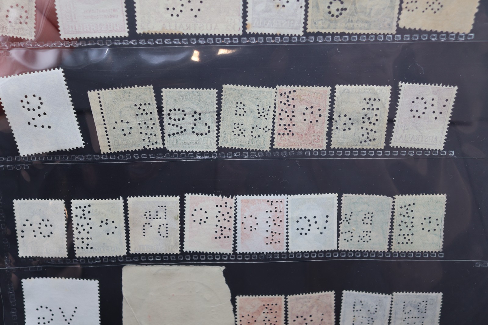 AUSTRALIA PERFIN PAGE LOT OS NSW AH&S AG VG BW&CO DJLTD