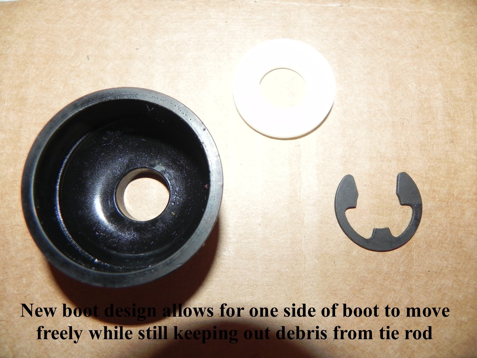 Kubota BX,B,GR Inner Tie Rod Boots (2) USA made not China copy 1 yr warranty