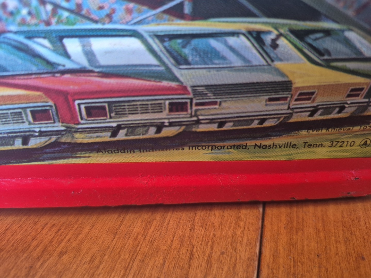 1974 evel knievel lunch box