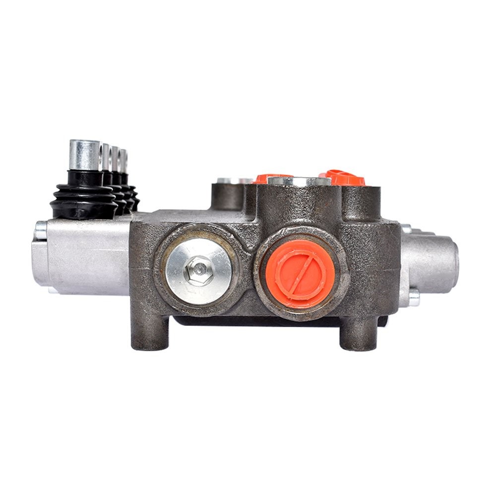 4-Spool 21 GPM 3600 PSI SAE Ports Hydraulic Control Valve Double Acting New