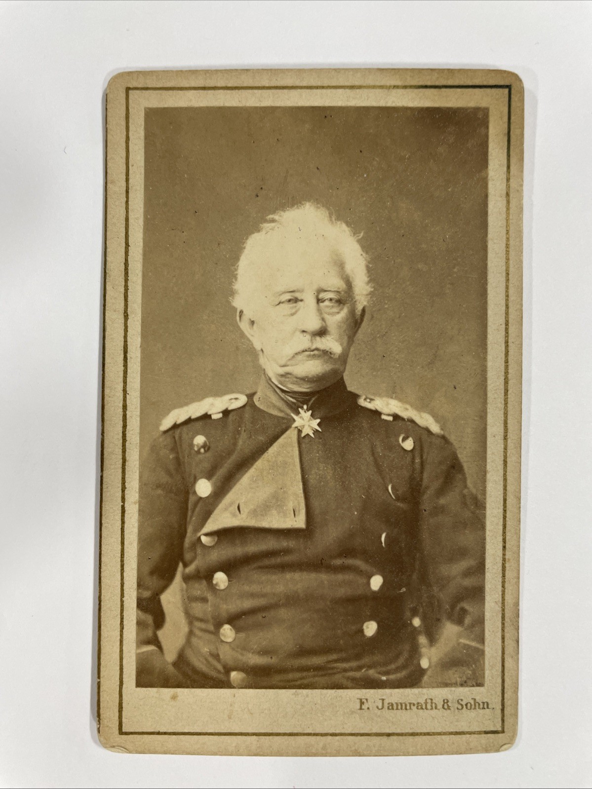 Civil War Carte De Visite CDV Karl Friedrich Steinmetz Prussia