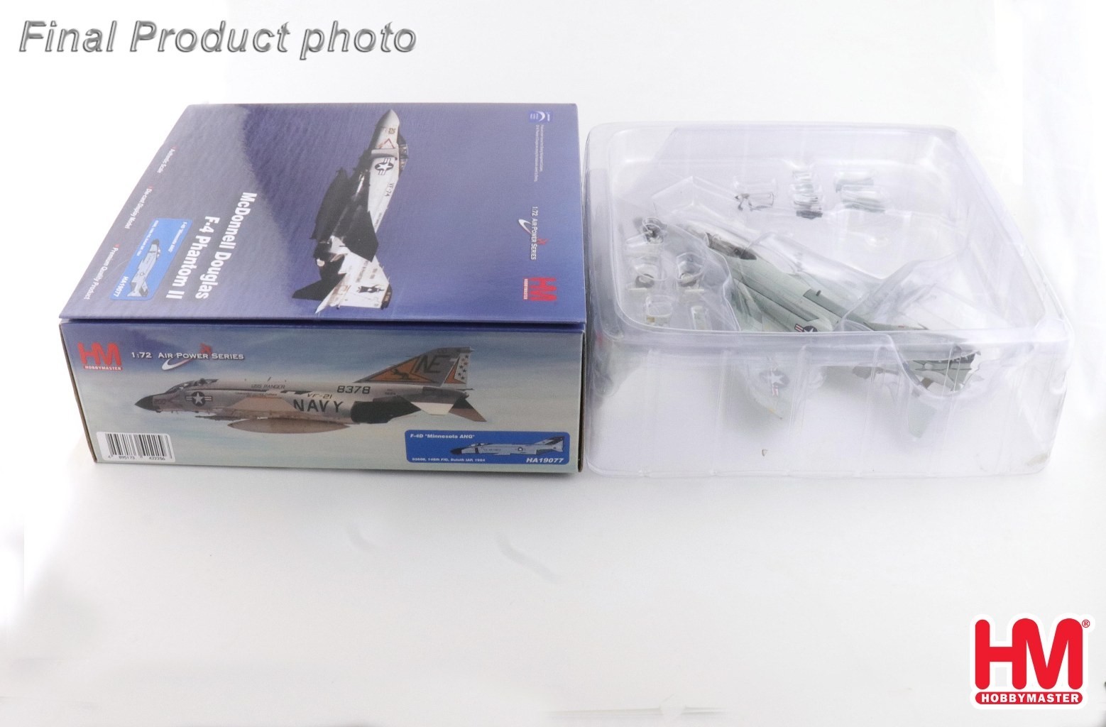 Hobby Master 1/72 F-4D Phantom II Minnesota ANG 148thFIG Duluth IAP 1984 HA19077