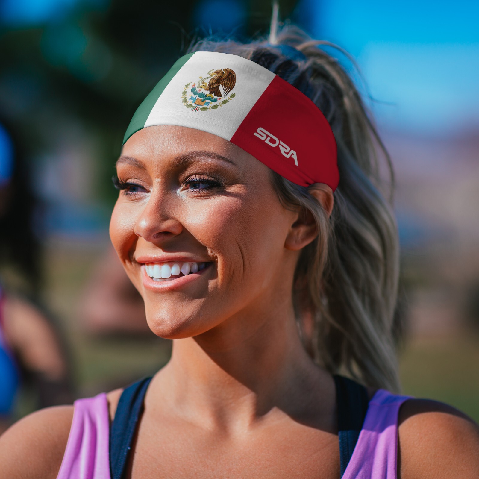 Suddora Mexico Non Slip Tapered Headband - Made in USA