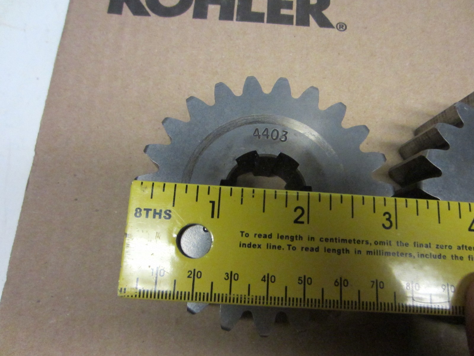 WINTERS 4403B + Unmarked 4403 - 6 Spline Quick Change Gears - 2 Sets