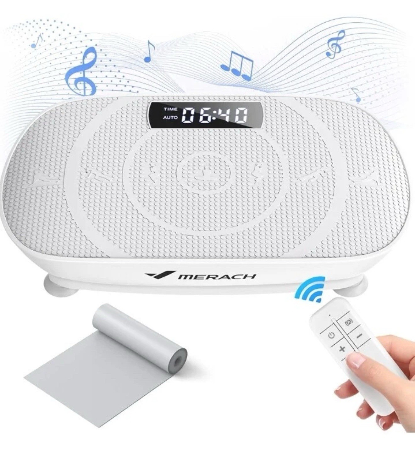 MERACH Vibration Plate Exercise Machine, Whole Body Workout Equipment for Women,