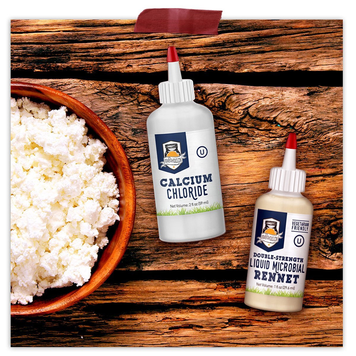 Liquid Microbial Rennet - Vegetarian Rennet - Vegan Cheesemaking