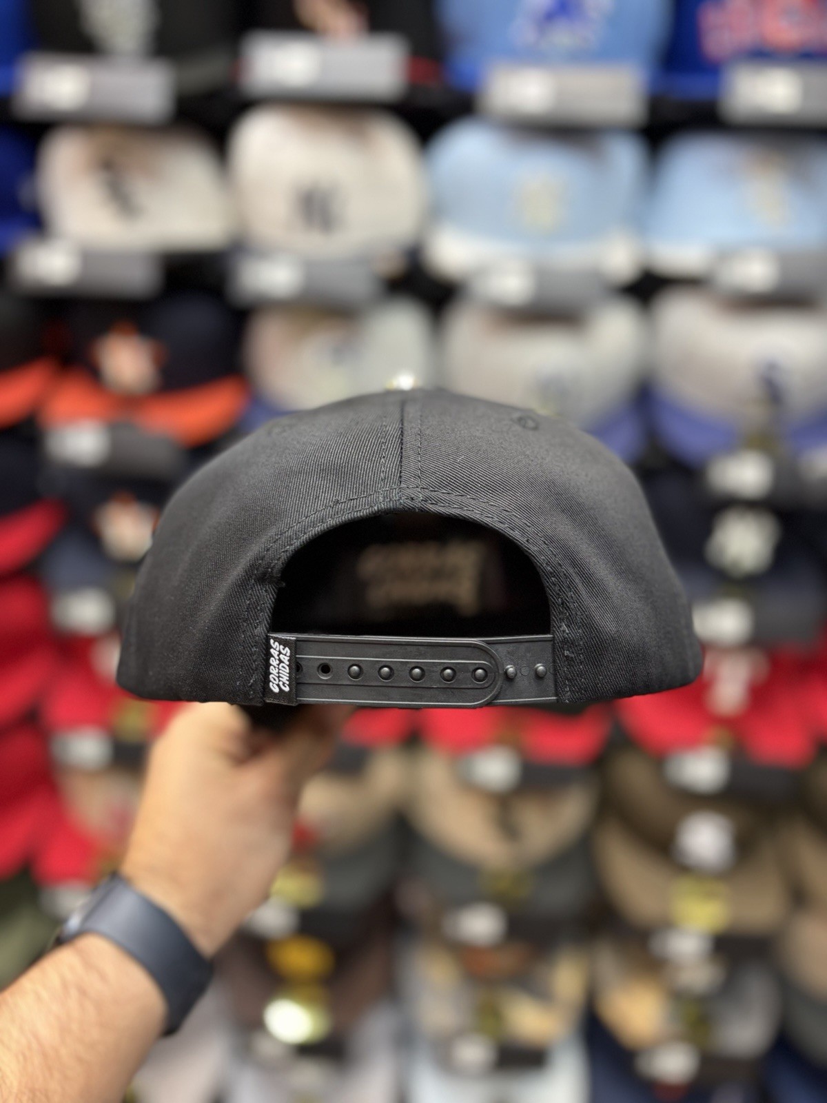 Toluca F.C Black Adjustable Snapback Hat