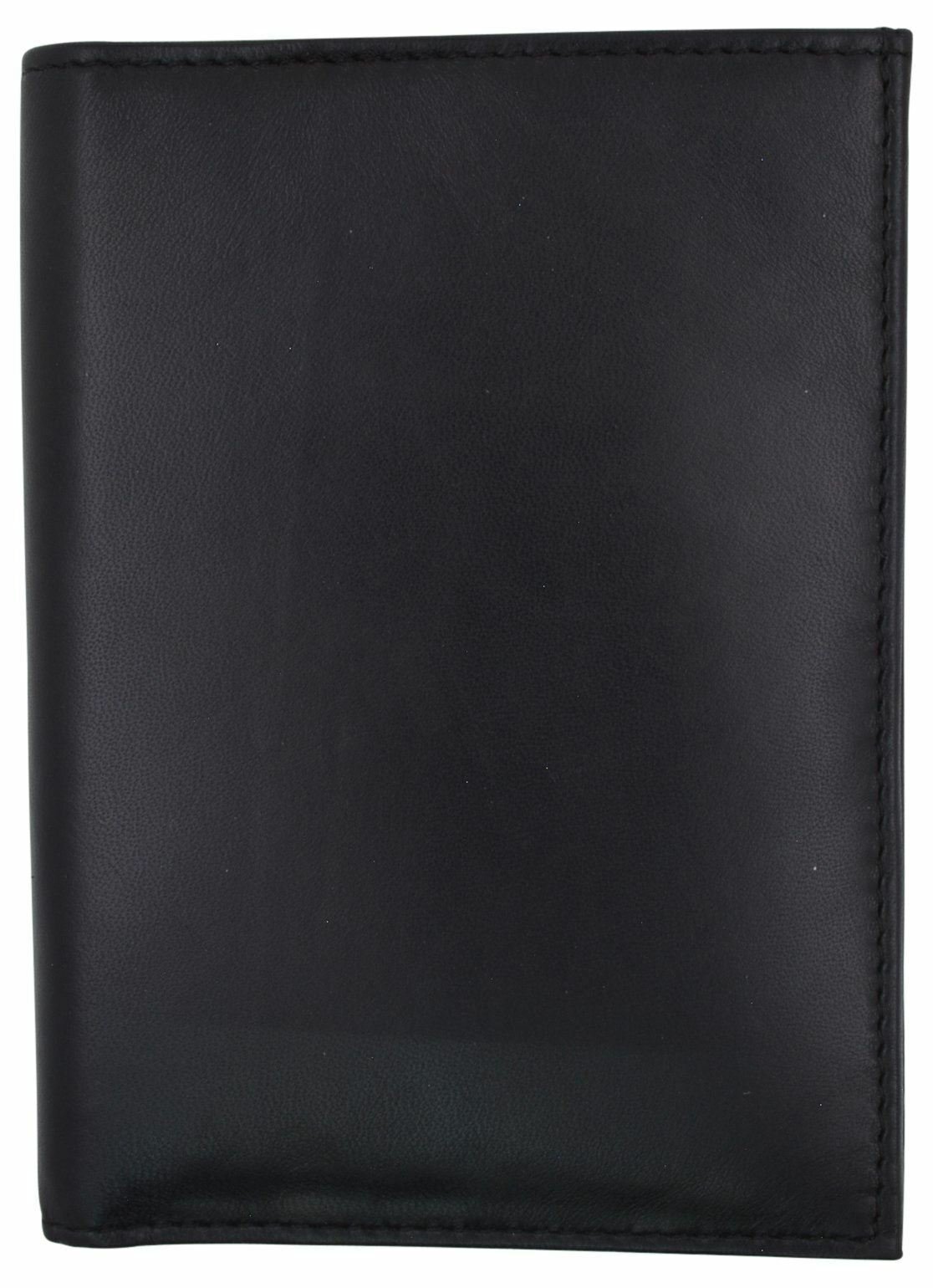 RFID Blocking Leather Passport Holder Wallet Cover Case Travel For Men and Women