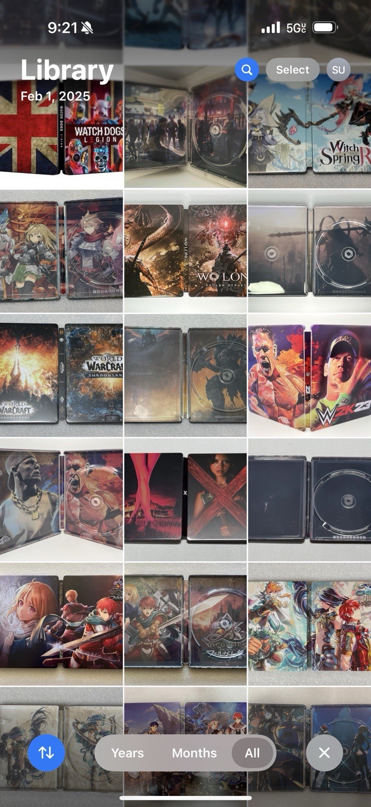 Bundle Of 5 Custom Made Steelbook Cases ( Pick any Of 5 Items) PS4/PS5/Xbox/NS