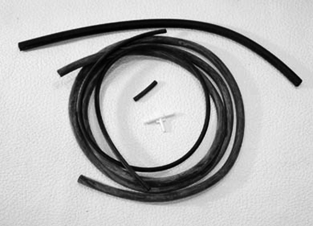 NEW! 1966 Ford Mustang Windshield Washer Kit Bag, Pump, Hoses, Nozzles, Bracket