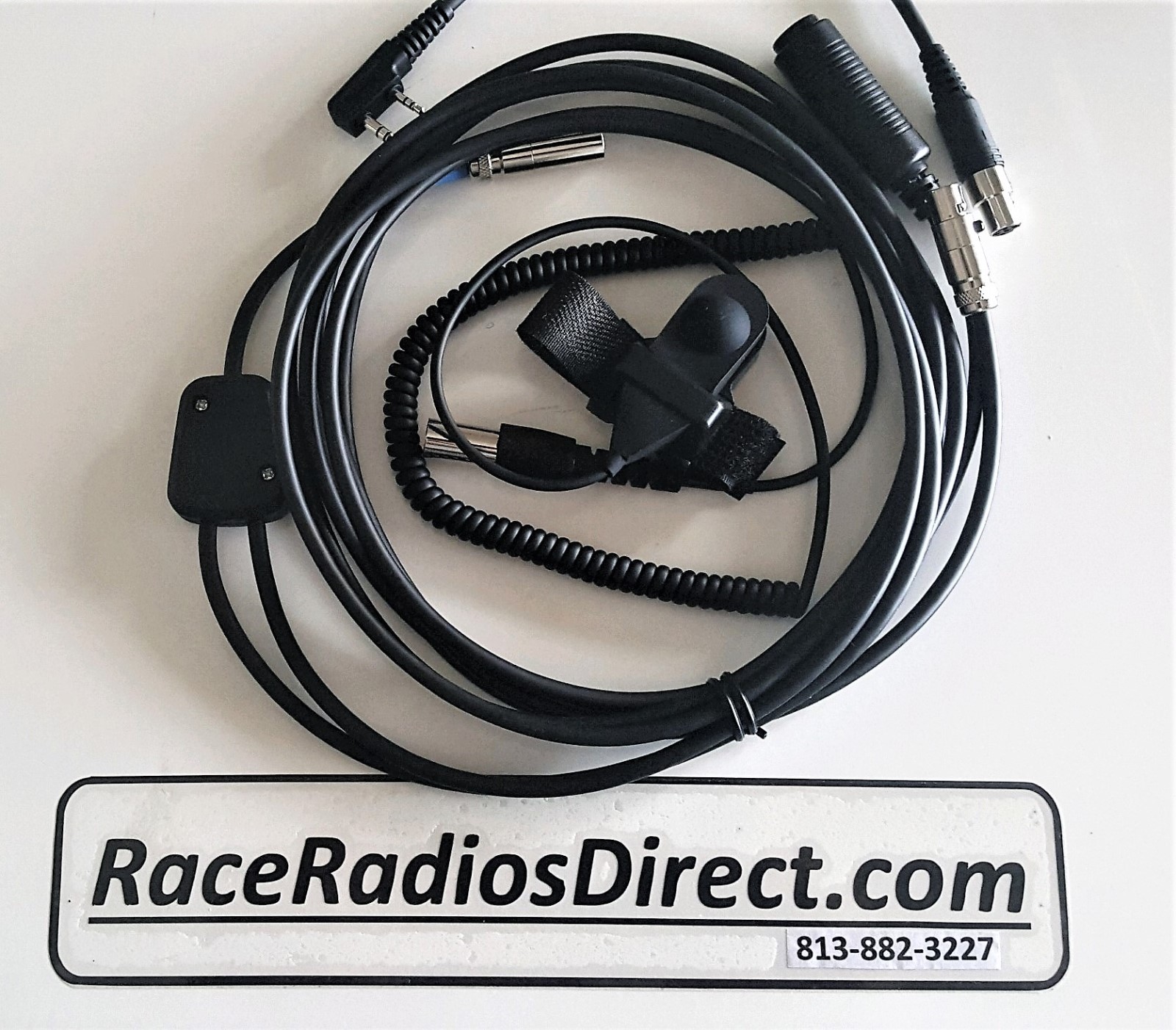 IMSA CAR HARNESS[6'LONG] W/KENWOOD JUMPER W/PTT