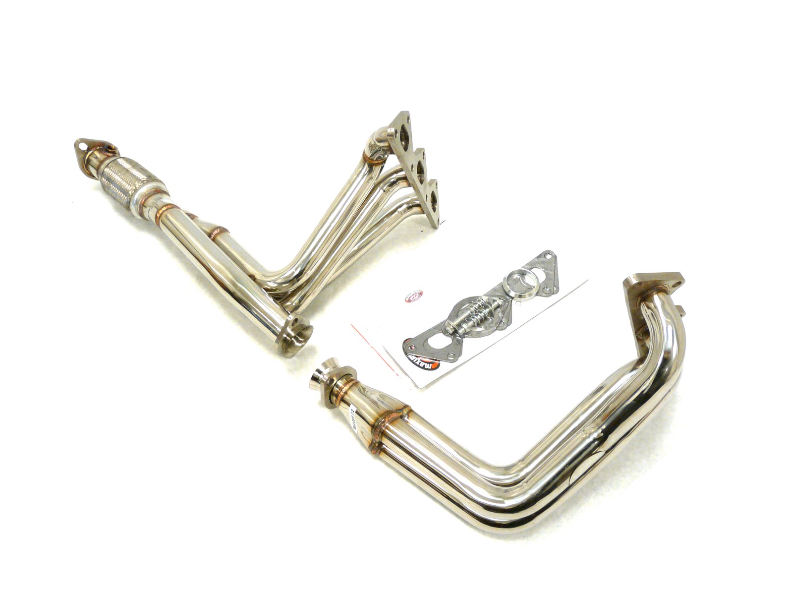 OBX Stainless Long Tube Manifold 91-99 Mitsubishi 3000GT Dodge Stealth DOHC V6