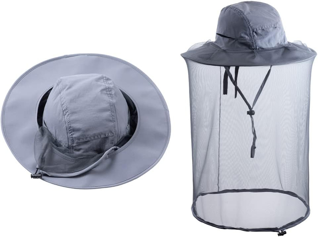 Head Net Hat Beekeeping Beekeeper Bee Veil Hat Hunting Netting Mesh Hood Cap Bee