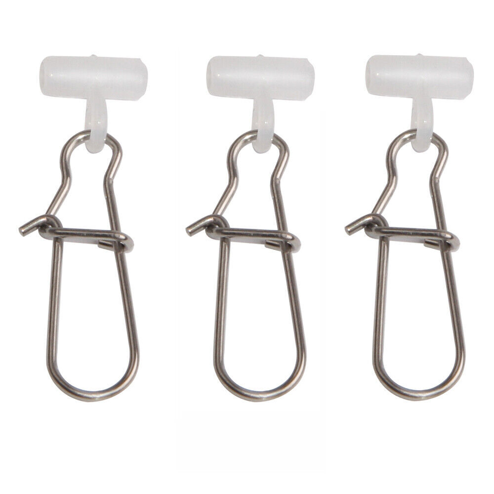 20-100PCS Fishing Line Sinker Slide with Snap High-Strength Fishing Line Sinker