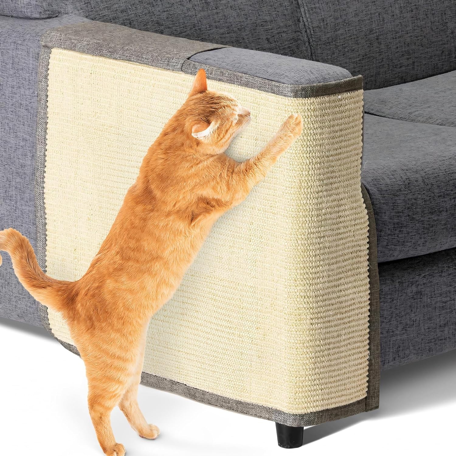 Natural Sisal Furniture Protector - Cat Scratch Mat