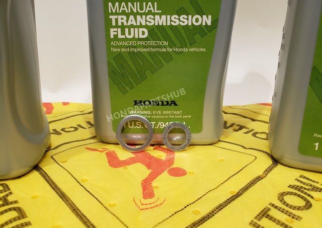 Honda Genuine MTF Manual Transmission Fluid Change Kit 3 U.S.Qt/946ml w/Drain Pl