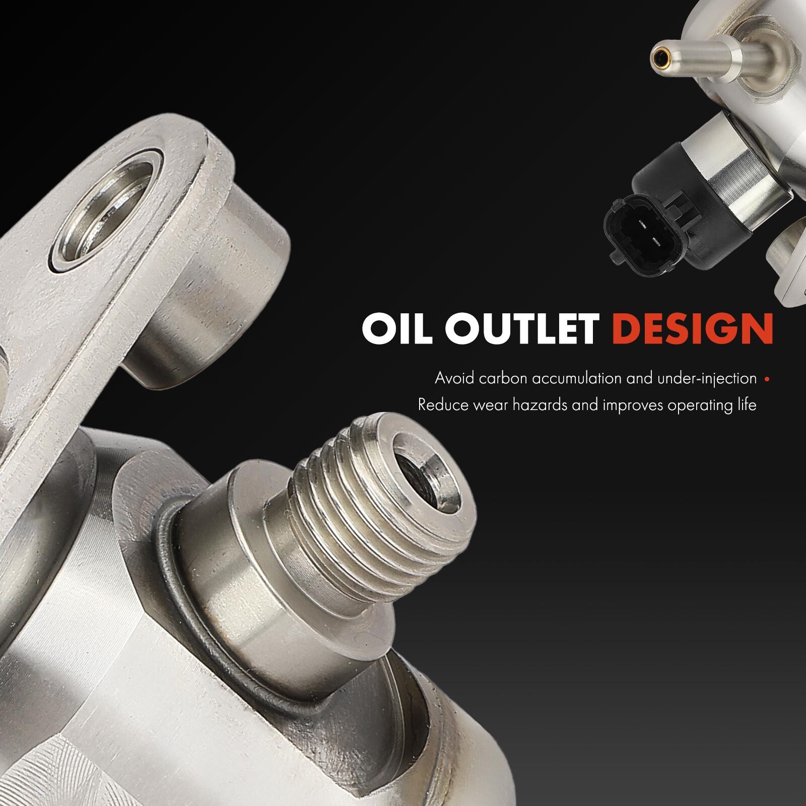 New High Pressure Fuel Pump for Subaru Forester 2014-2015 WRX 2015 H4 2.0L Turbo