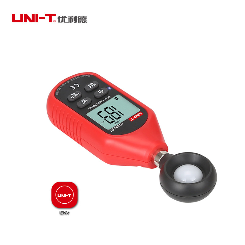 UNI-T Digital Bluetooth Luxmeter Light Meter Luminometer Photometer 0~199,900Lux