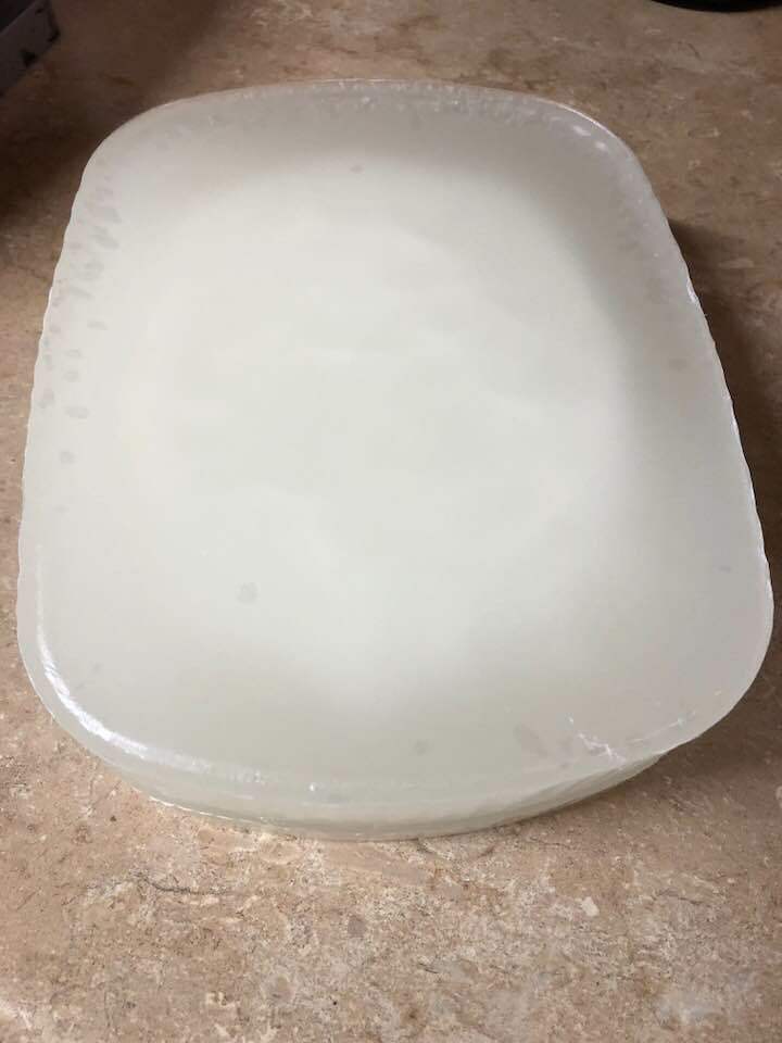 Paraffin wax - 4 oz bar - pure white paraffin wax