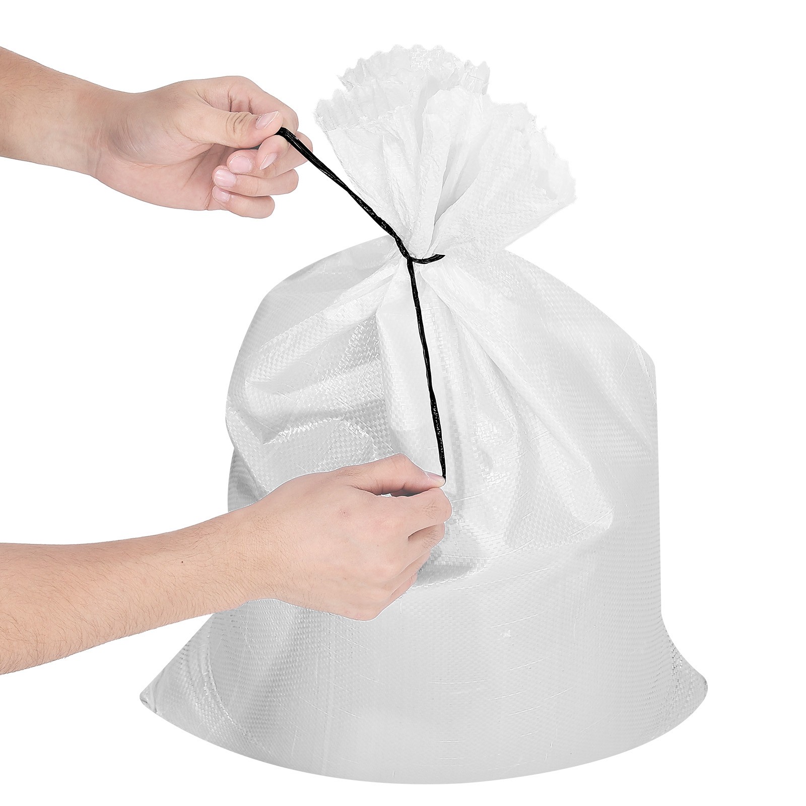 Uimoso 200 Pack Sandbags 16" x 26" with 50lb Capacity Heavy Duty Sand Bags