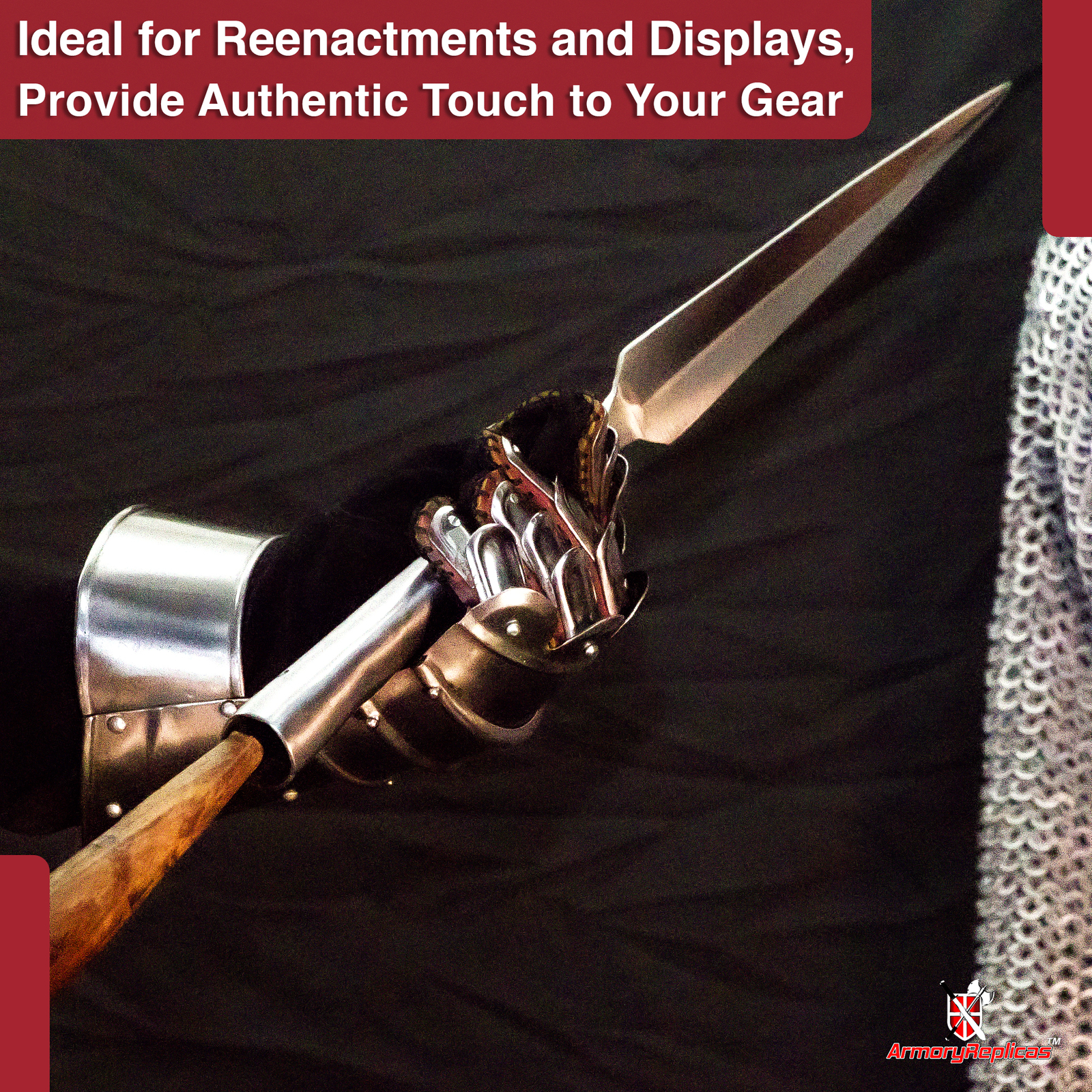 Hand Forged Medieval Inspired Predrilled Spear Head Collection Historical Replic