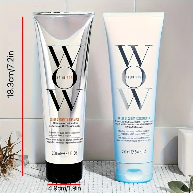 COLOR WOW COLOR SECURITY SHAMPOO And Weightless COLOR SECURITY CONDITIONER