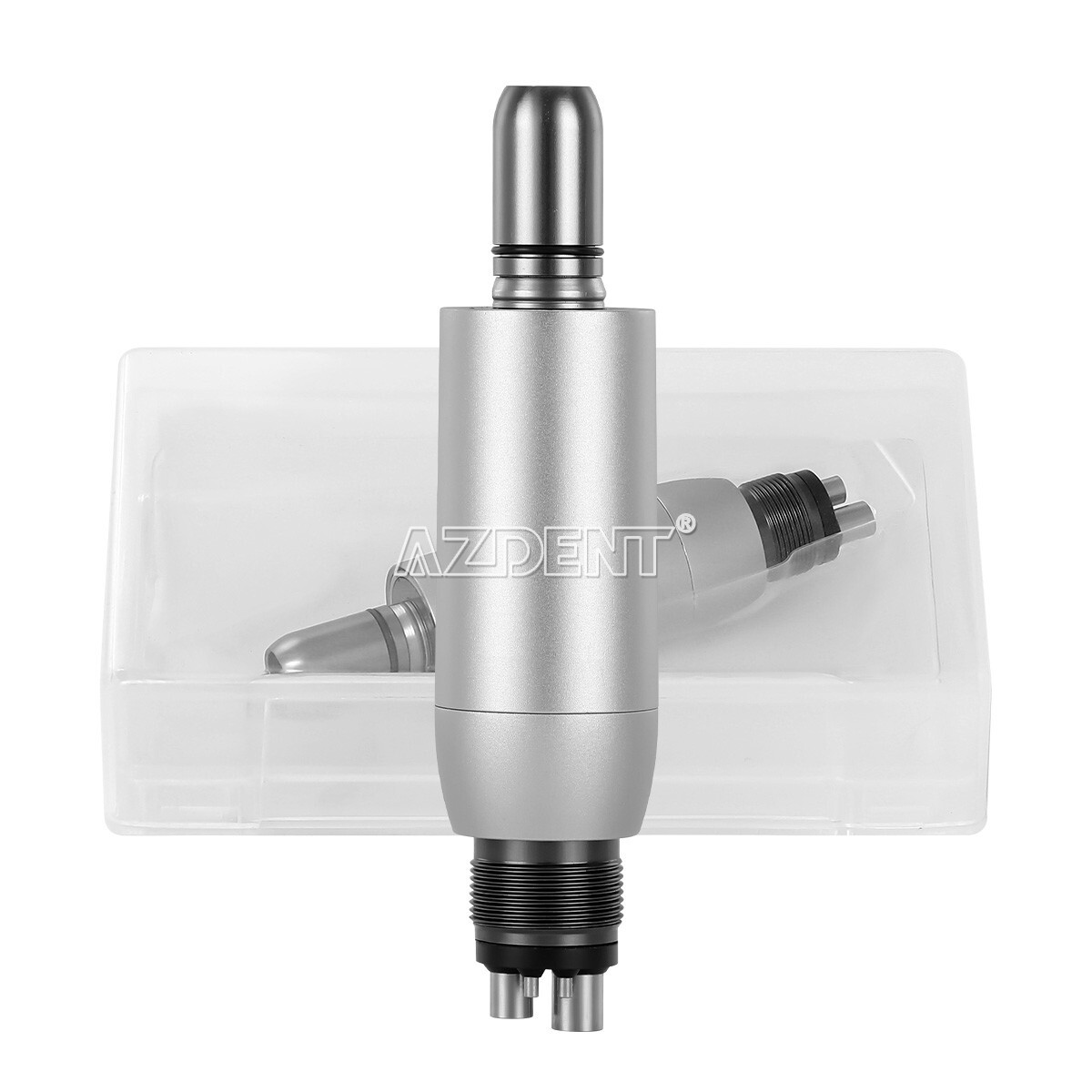 360° Swivel Dental Hygiene Prophy Handpiece Air Motor 4 Holes W/ 4:1 Nose cone