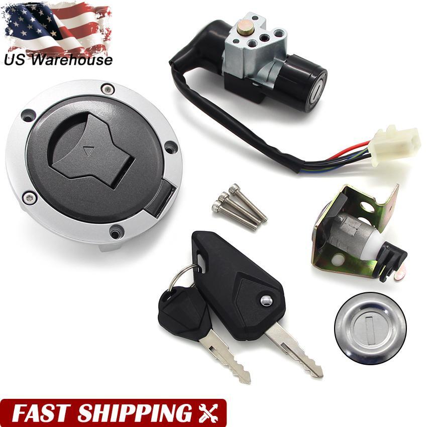 Ignition Switch Fuel Gas Cap Lock Key Set for Honda Grom125 2017-2024 MSX125