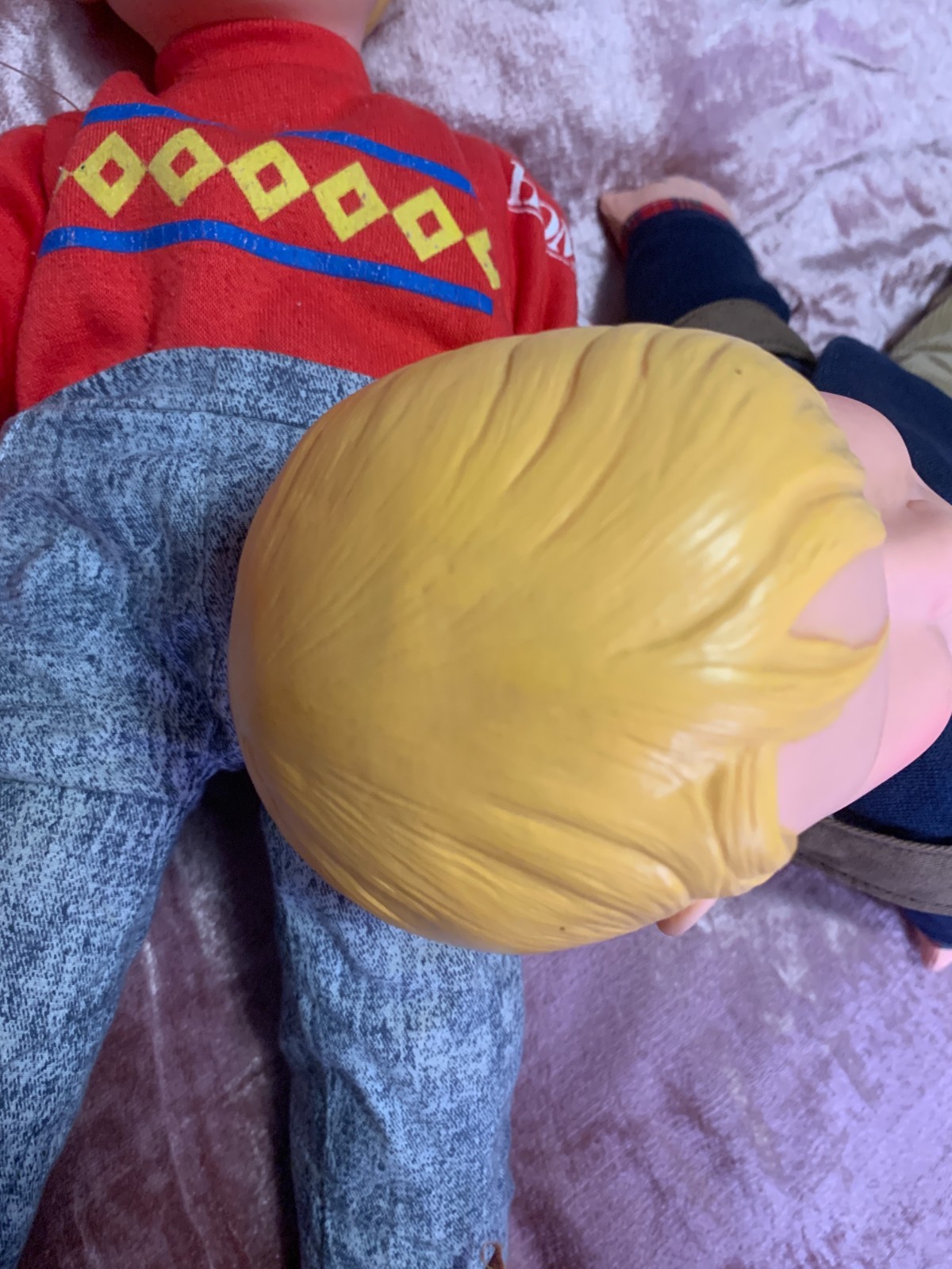 Vintage 90s Home Alone 2 18" Talking Kevin Doll Set Lost In New York Pull String