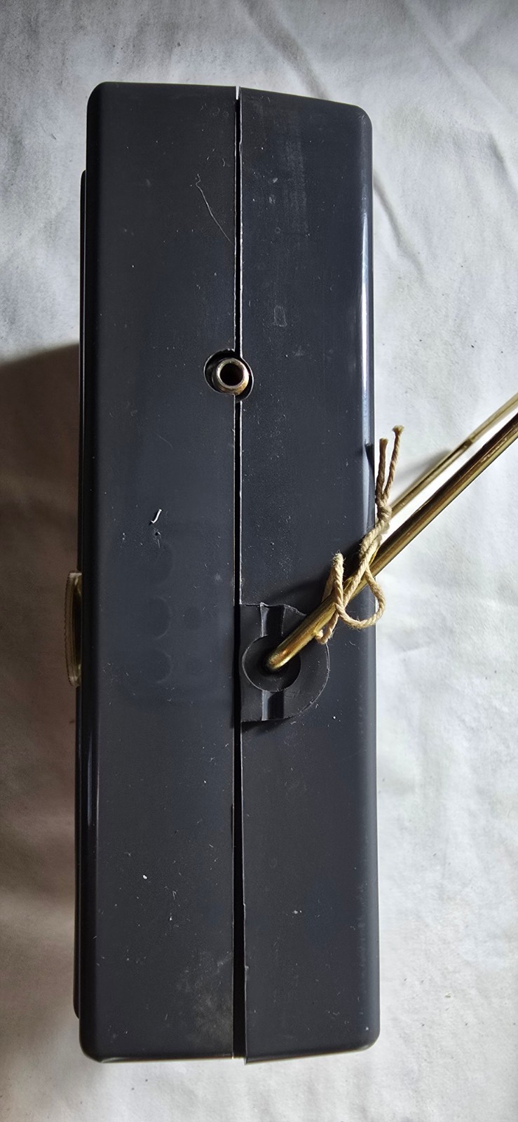 Vintage Grey EMERSON 888 8 Transistor Pocket Radio & Accessories