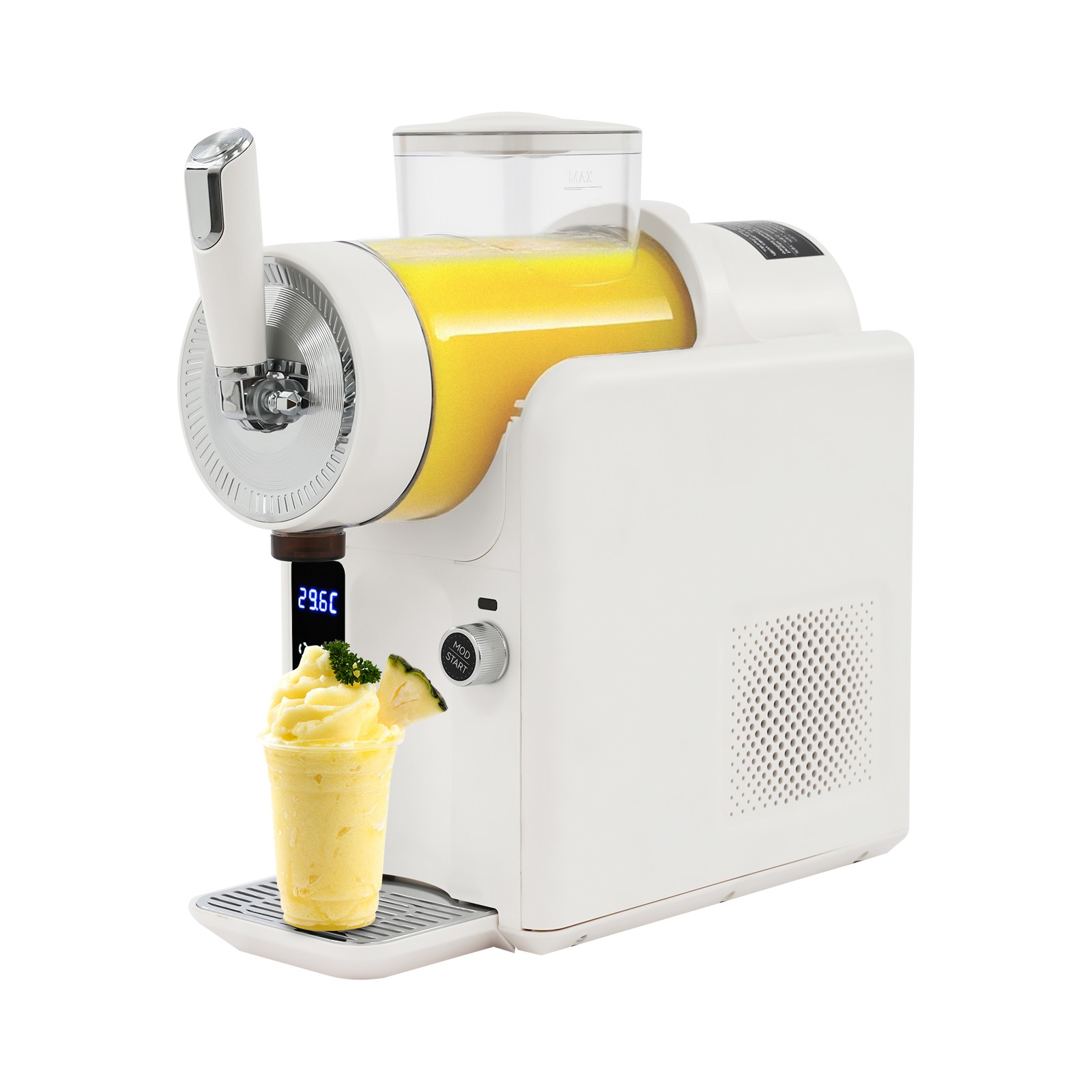 1.8L/0.48 Gallon Tabletop Frozen Drink Machine Electric Shaved Ice Machine 185W