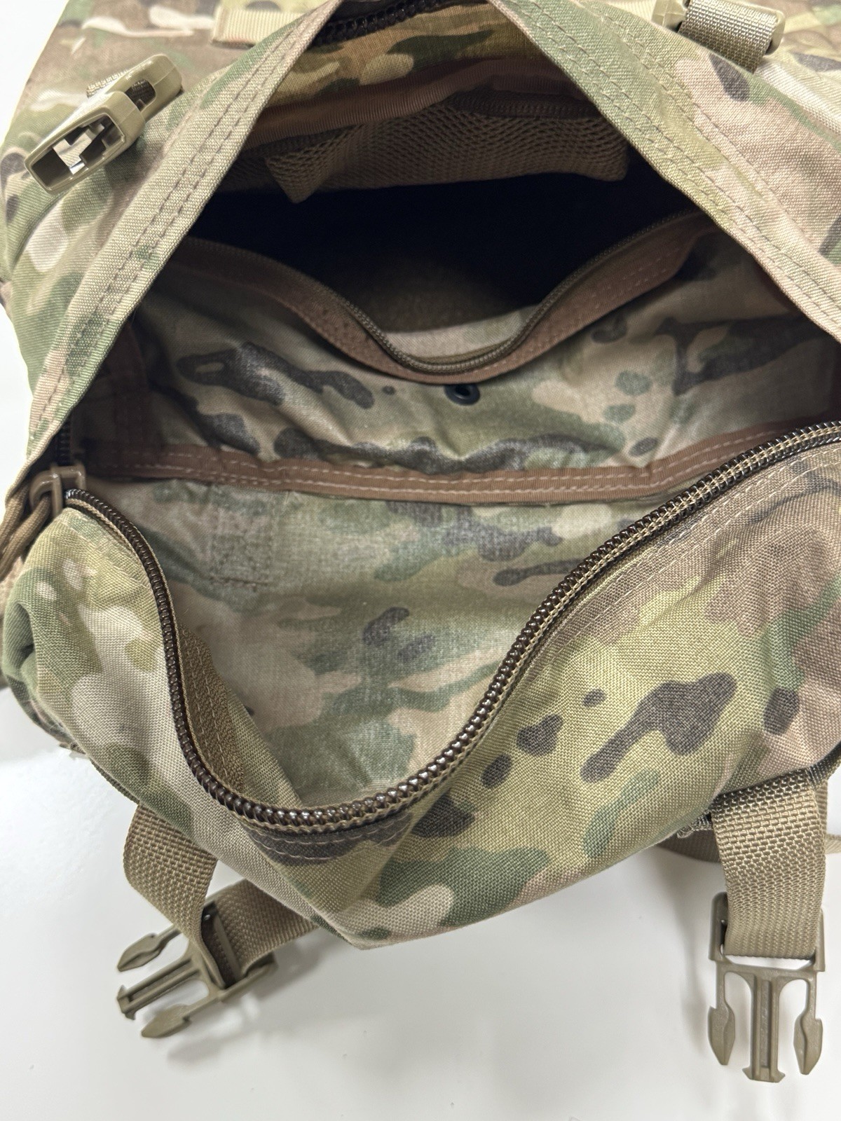 Multicam TSSI TACOPS M-9 Medic Aid Bag Backpack PACK ONLY USED Missing Parts