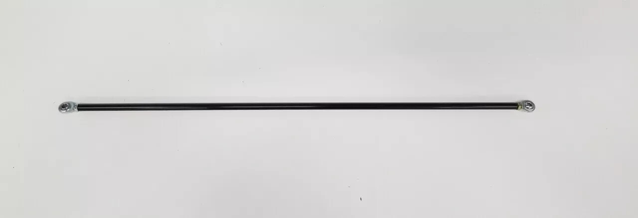 Throttle Linkage Rod Aluminum Rod 24" Long with 1/4"-28 Rod Ends and Jam Nuts