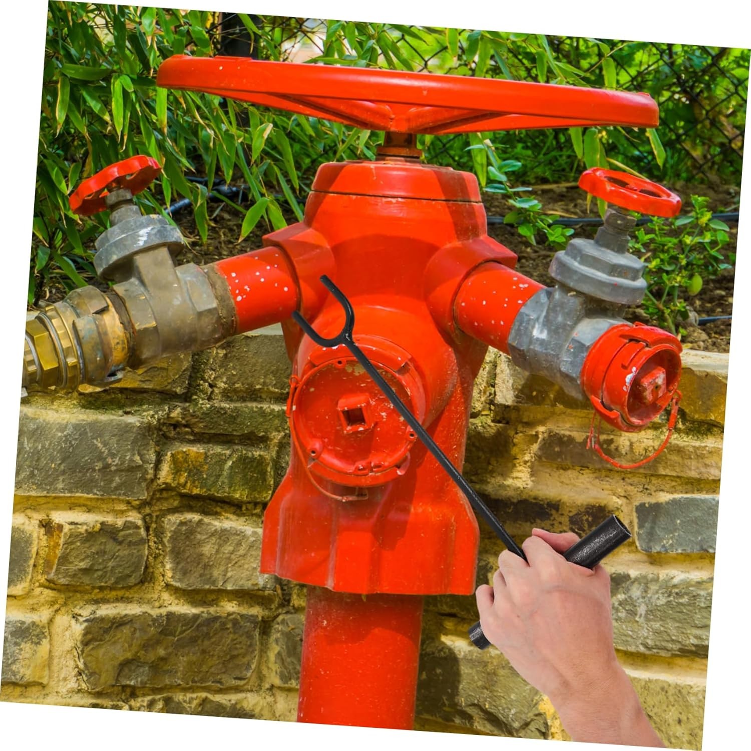 HEALSOPTHY Water Shut off Tool Long Reach T-handle Heavy Duty Valve Wrench for E