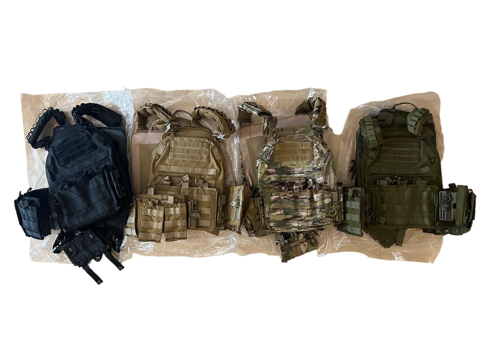 Tactical Vest Plate carrier Fits 11x14 And 10x12 Armor Plates