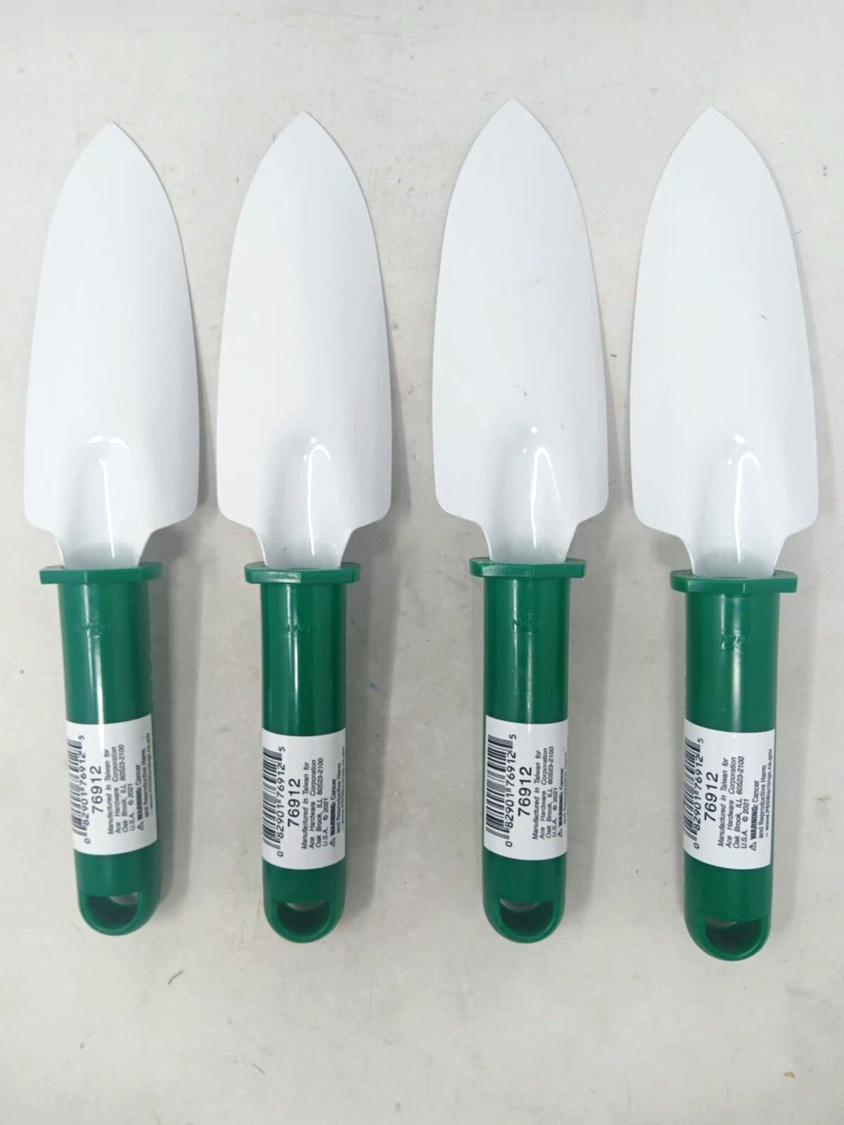 4 PACK - Lawn Garden GT0111G 10 in. Transplanter Poly Handle Shovel