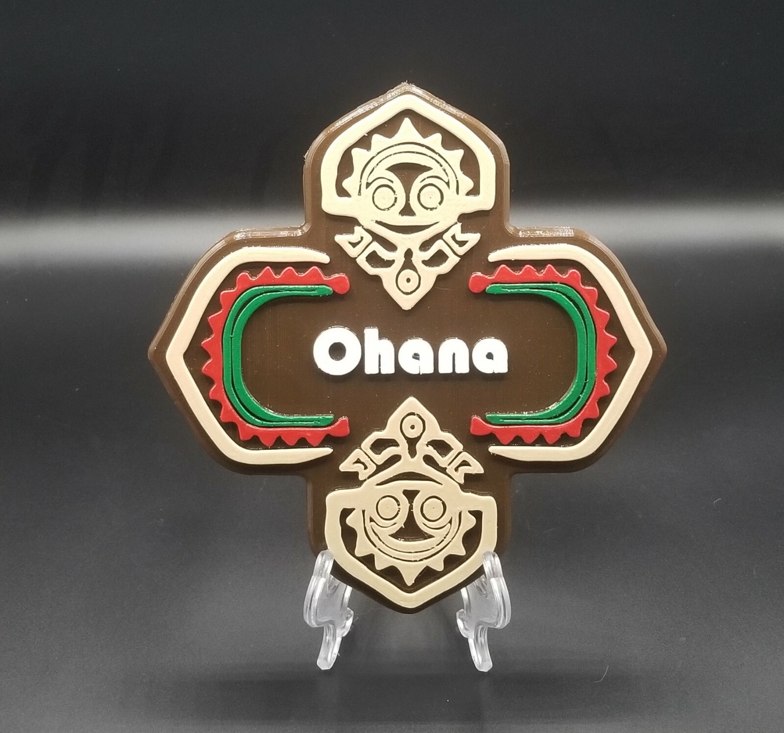 7" Polynesian Resort Themed Sign Replica - Ohana
