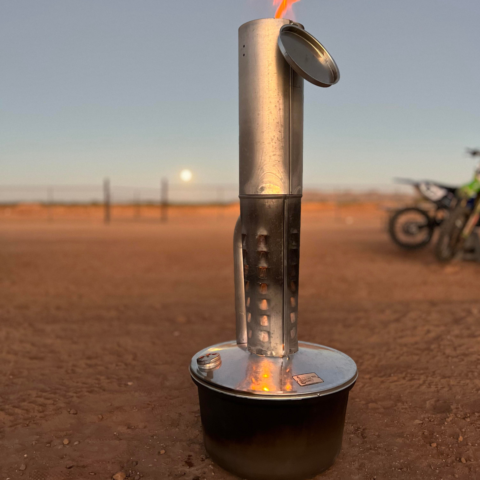 Smudge Pot Direct® Patented Gen2 Smudge Pot Outdoor Heater Fast Free Shipping