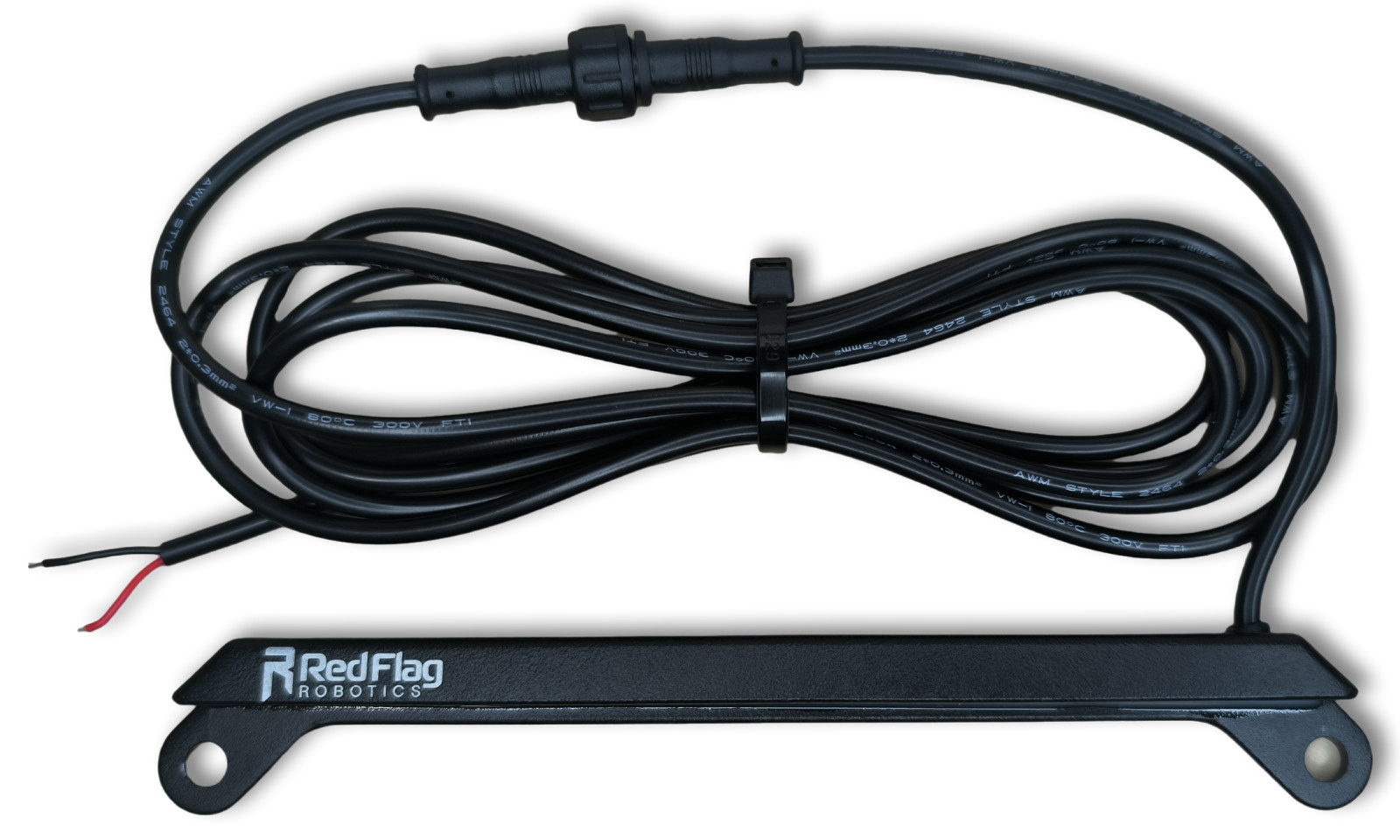 Universal license plate light 12V 100mA with waterproof connector and 86 in lead