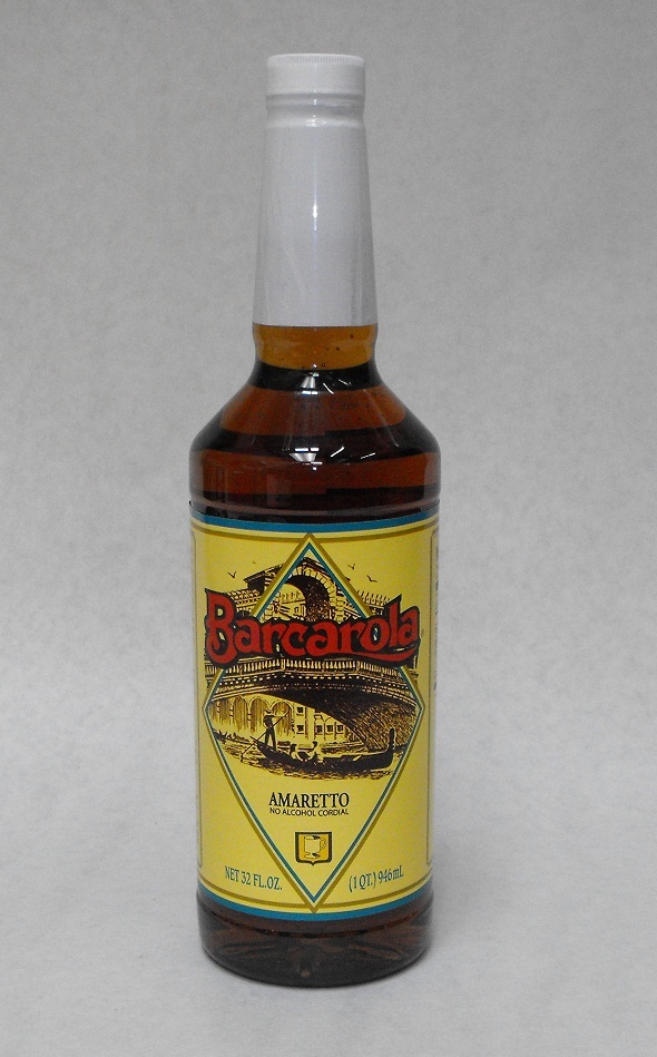 Gourmet AMARETTO SYRUP 32oz. Coffee Drink & Italian Soda Flavor