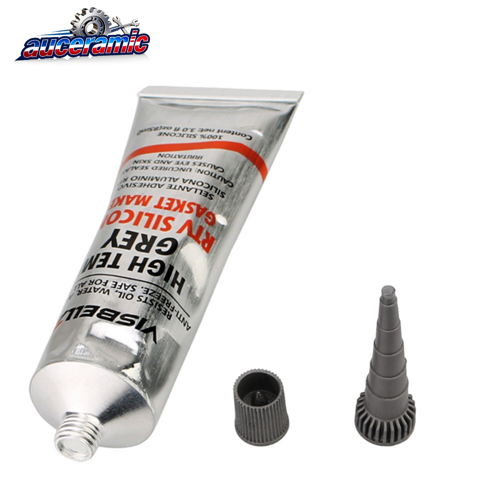 RTV Silicone Gasket Maker Grey High Temp Sealant 85g Fit Engine Transmission Pan