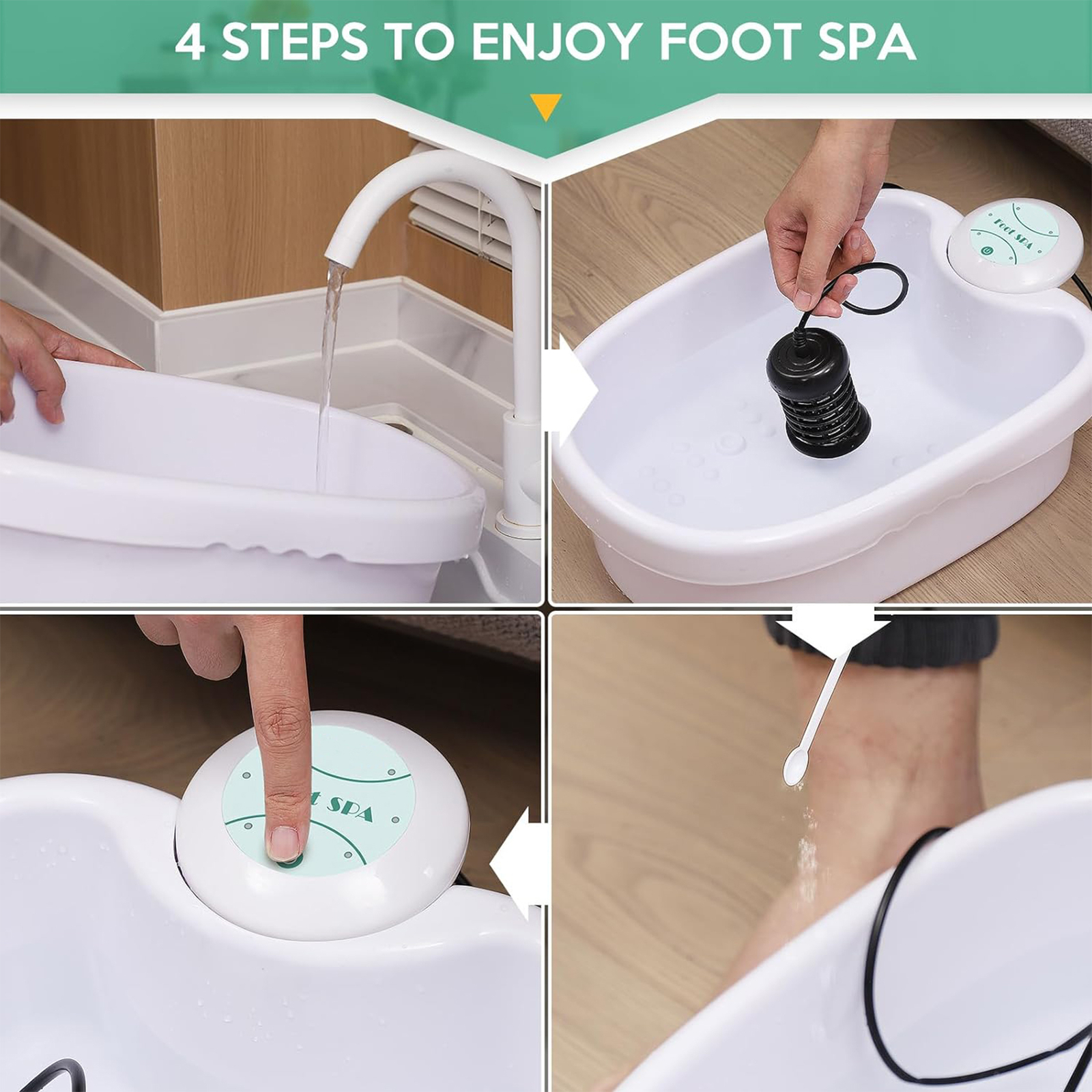 Ion Detox Foot Bath Machine for Home Spa and Professional Wellness Care at Home